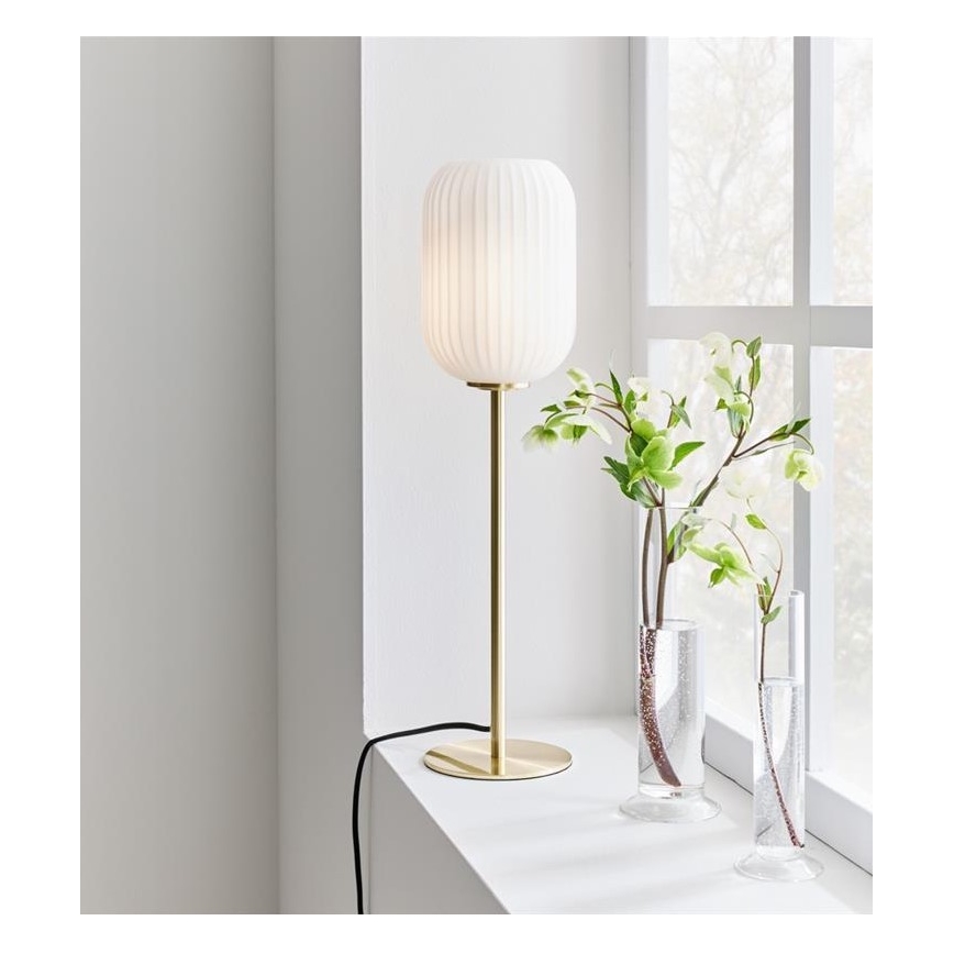 Markslöjd 108251 - Pöytävalaisin CAVA 1xE14/40W/230V kulta