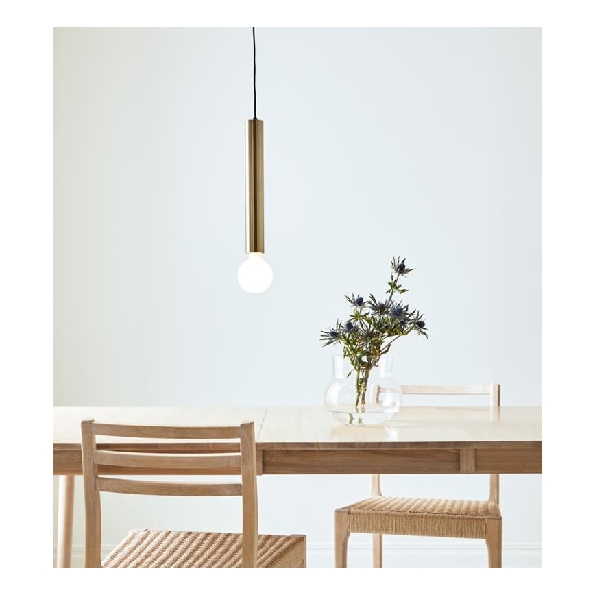 Markslöjd 108259 - Riippuvalaisin SENCILLO 1xE27/40W/230V kulta