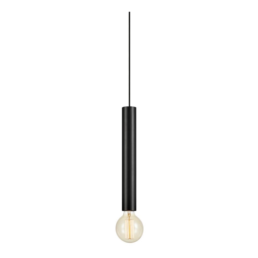 Markslöjd 108260 - Kattokruunu johdossa SENCILLO 1xE27/40W/230V musta