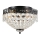 Markslöjd 108424 - Kattovalo JOLINE 2xE14/40W/230V musta