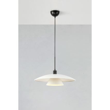 Markslöjd 108430 - Kattokruunu johdossa MILLINGE 1xE27/40W/230V valkoinen