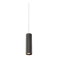 Markslöjd 108472 - Kattokruunu johdossa COSTILLA 1xGU10/7W/230V antrasiitti