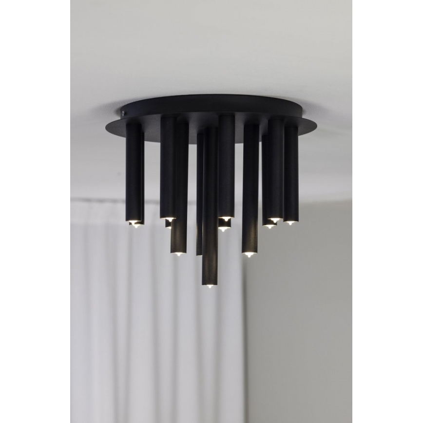 Markslöjd 108505 - Kattovalo GOCCE 13xG9/10W/230V musta