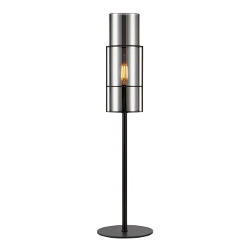 Markslöjd 108559 - Pöytävalaisin TUBO 1xE14/40W/230V 50 cm musta