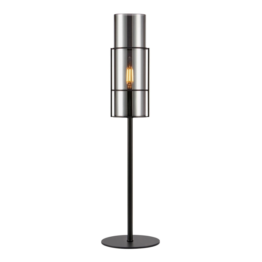 Markslöjd 108559 - Pöytävalaisin TUBO 1xE14/40W/230V 50 cm musta