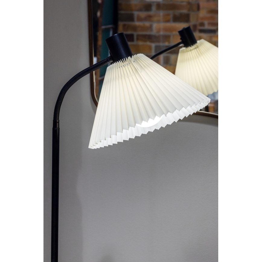 Markslöjd 108568 - Lattialamppu MIRA 1xE27/40W/230V musta