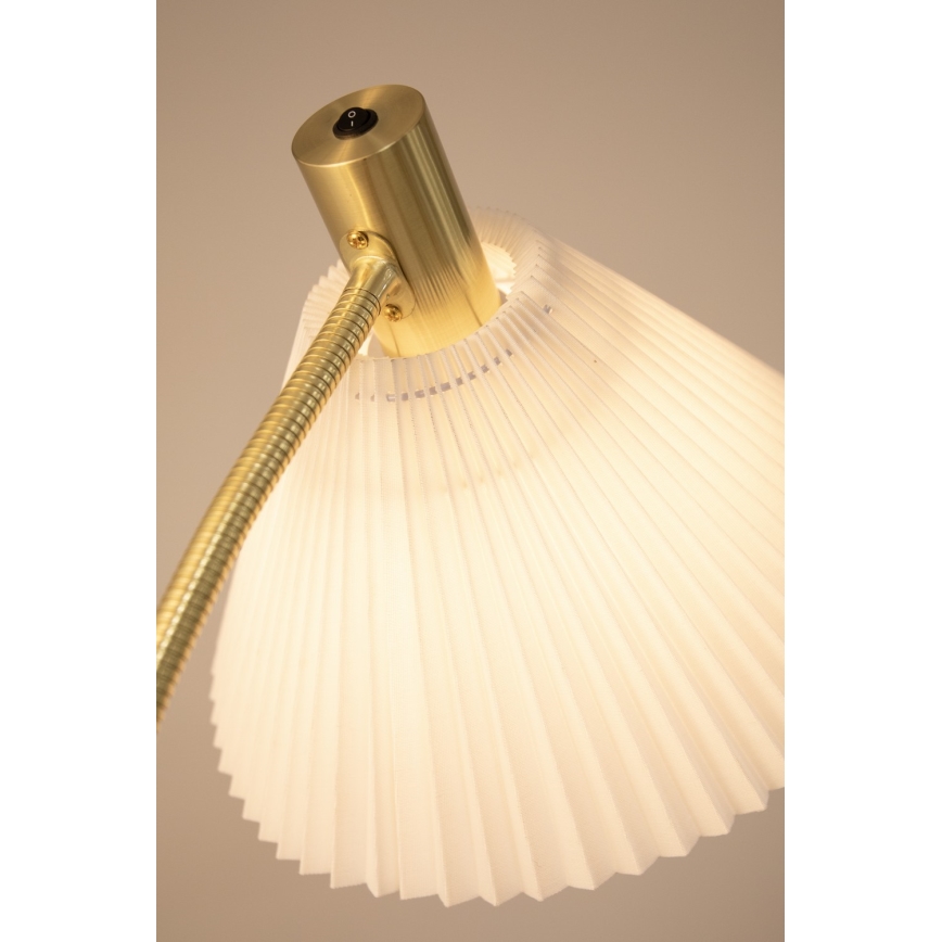 Markslöjd 108569 - Lattialamppu MIRA 1xE27/40W/230V kulta