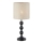 Markslöjd 108575 - Pöytävalaisin OCTO 1xE27/40W/230V beige/musta