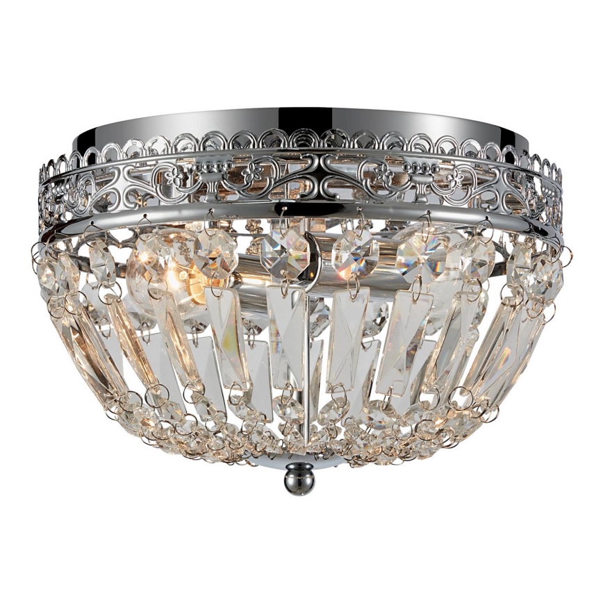 Markslöjd 108599 - Kattovalo ETIENNE 2xE14/40W/230V kiiltävä kromi