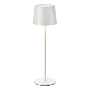 Markslöjd 108654 - LED Himmennettävä ladattava lamppu FIORE LED/2W/5V IP44 38 cm valkoinen