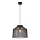 Markslöjd 108668 - Kattokruunu johdossa CAPANNA 1xE27/40W/230V musta