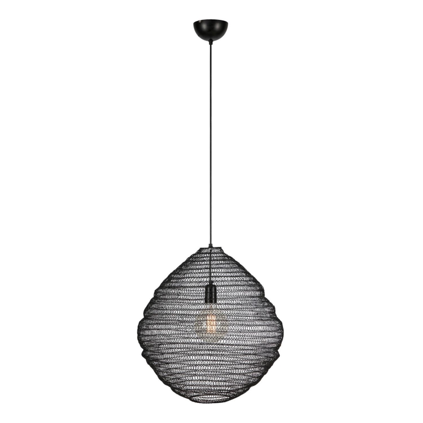 Markslöjd 108772 - Kattokruunu johdossa TAZZA 1xE27/40W/230V musta