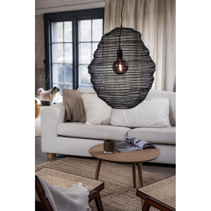 Markslöjd 108772 - Kattokruunu johdossa TAZZA 1xE27/40W/230V musta