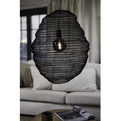 Markslöjd 108772 - Kattokruunu johdossa TAZZA 1xE27/40W/230V musta