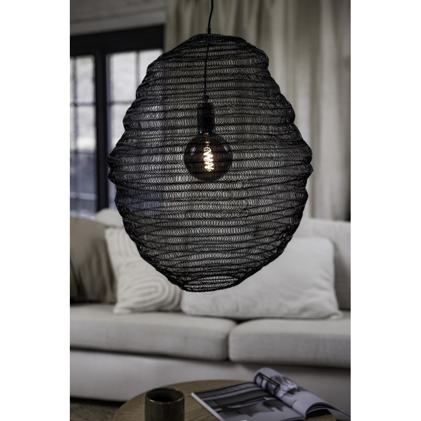 Markslöjd 108772 - Kattokruunu johdossa TAZZA 1xE27/40W/230V musta