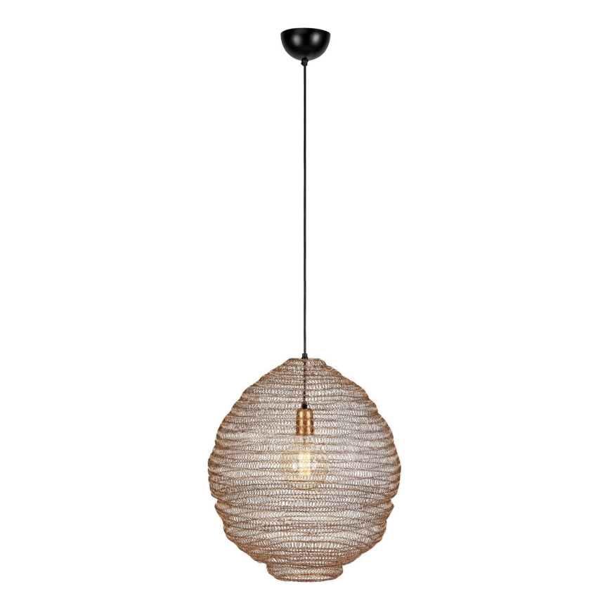 Markslöjd 108773 - Kattokruunu johdossa TAZZA 1xE27/40W/230V kulta