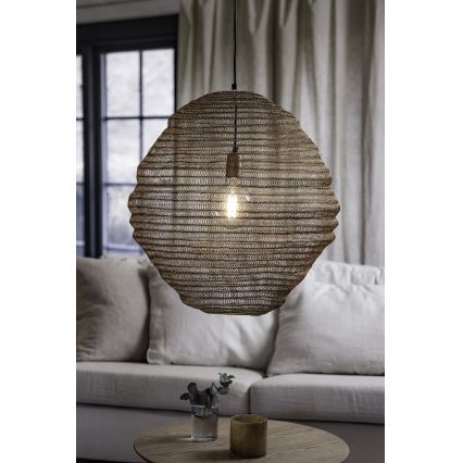 Markslöjd 108773 - Kattokruunu johdossa TAZZA 1xE27/40W/230V kulta