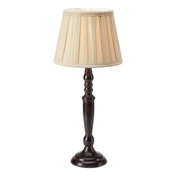 Markslöjd 108776 - Pöytävalaisin CHOCOLAT 1xE27/40W/230V ruskea/beige