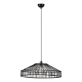Markslöjd 108782 - Kattokruunu johdossa TAPA 1xE27/40W/230V musta/bambu