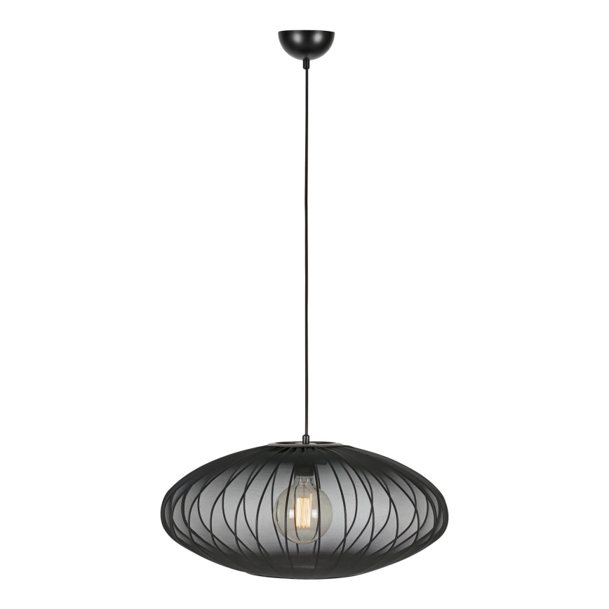 Markslöjd 108793 - Kattokruunu johdossa FORENCE 1xE27/40W/230V halkaisija 60 cm musta