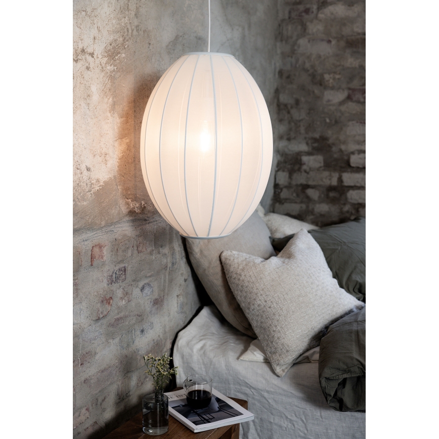 Markslöjd 108796 - Kattokruunu johdossa FLORENCE 1xE27/40W/230V valkoinen