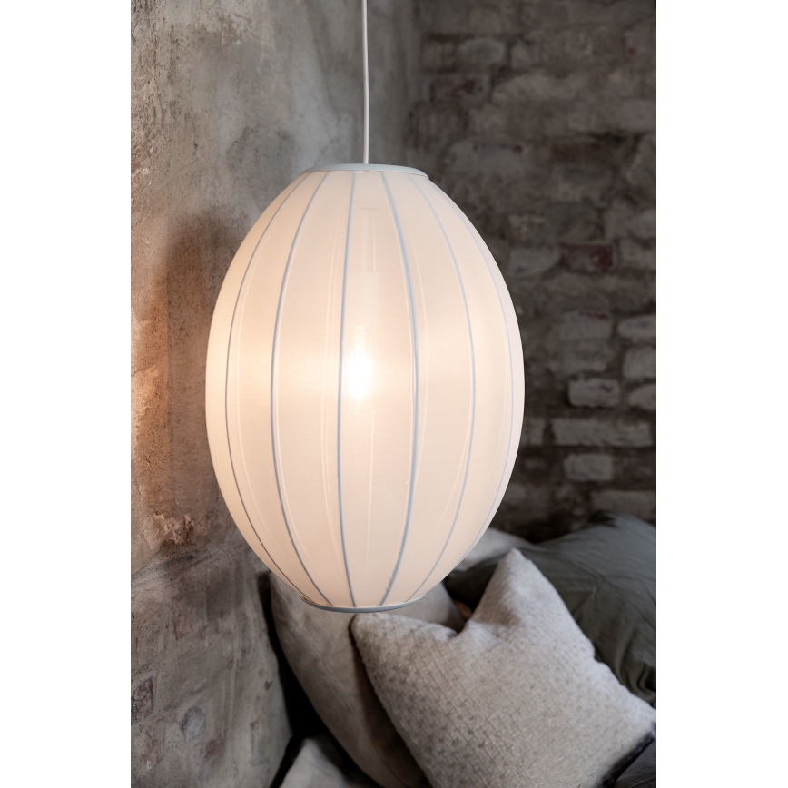 Markslöjd 108796 - Kattokruunu johdossa FLORENCE 1xE27/40W/230V valkoinen