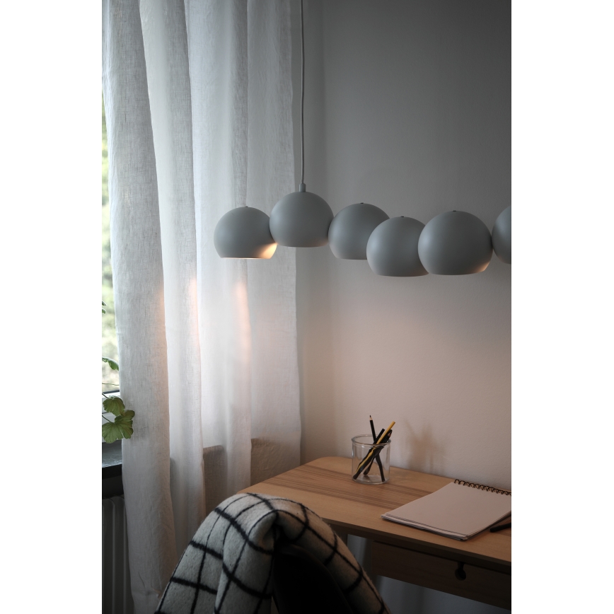 Markslöjd 108859 - Kattokruunu johdossa CUPOLO 7xE14/40W/230V valkoinen