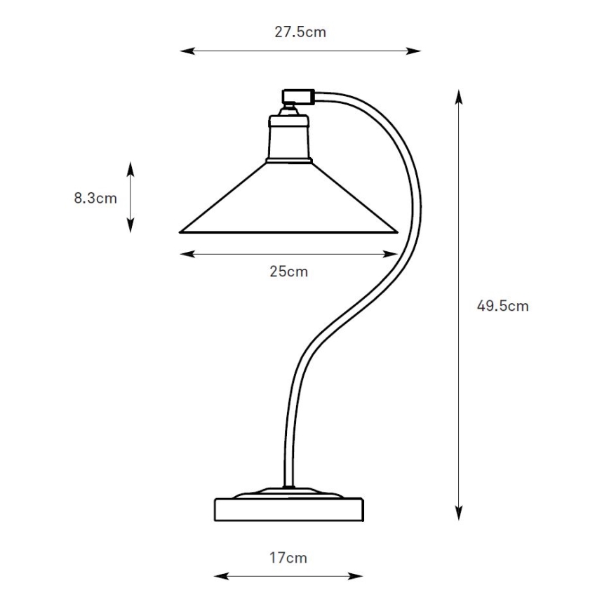 Markslöjd 108864 - Pöytävalaisin VELA 1xE27/40W/230V messinki/vihreä