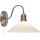 Markslöjd 108865 - Seinävalaisin VELA 1xE27/40W/230V messinki/valkoinen