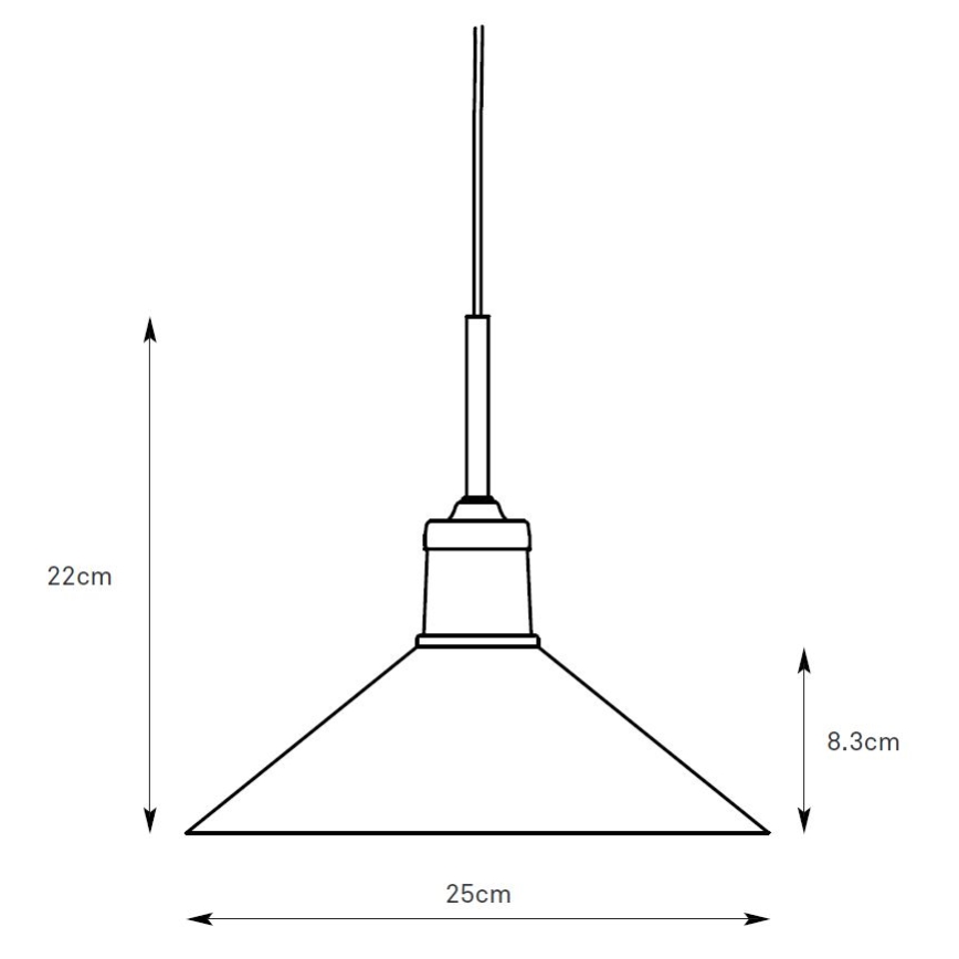 Markslöjd 108868 - Kattokruunu johdossa VELA 1xE27/40W/230V messinki/vihreä