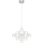 Markslöjd 108869 - LED Himmennettävä kristallikruunu narussa EFESOS LED/14W/230V halkaisija 60 cm