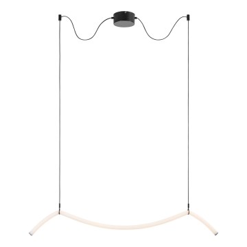 Markslöjd 108873 - himmennettävä LED-riippuvalaisin vaijerilla MELT LED/13W/230V 112 cm, musta