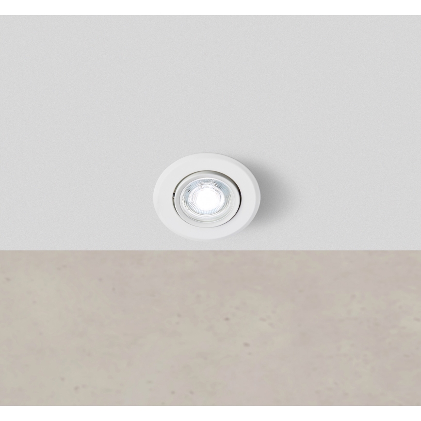 Markslöjd 108885 - LED-himmennettävä kylpyhuoneen alakattoon upotettava valaisin PLUTO LED/4,9W/230V CRI 90 IP44 valkoinen