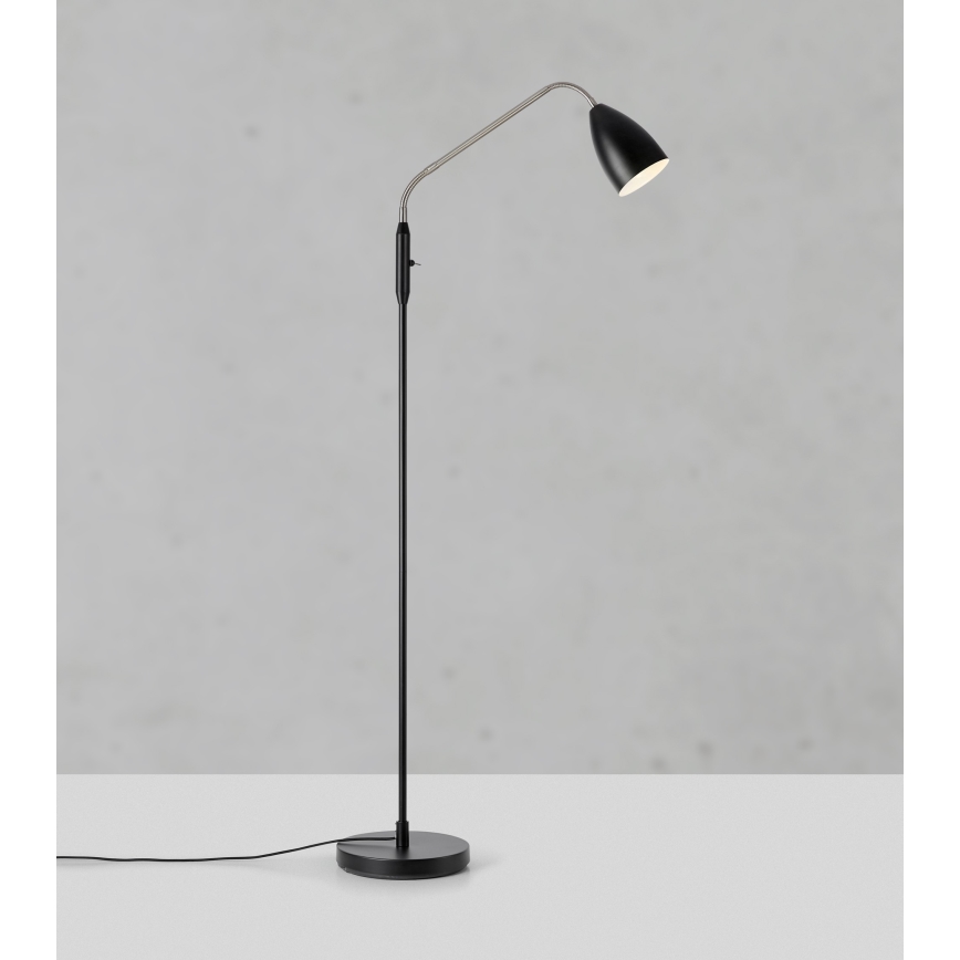 Markslöjd 108886 - himmennettävä LED-lattiavalaisin PATRO LED/4,9W/230V CRI 90 musta