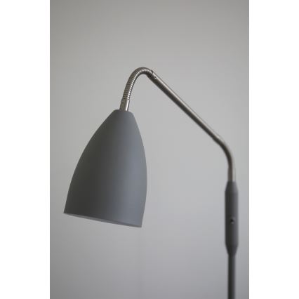 Markslöjd 108888 - LED himmennettävä lattiavalaisin PATRO LED/4,9W/230V CRI 90 harmaa