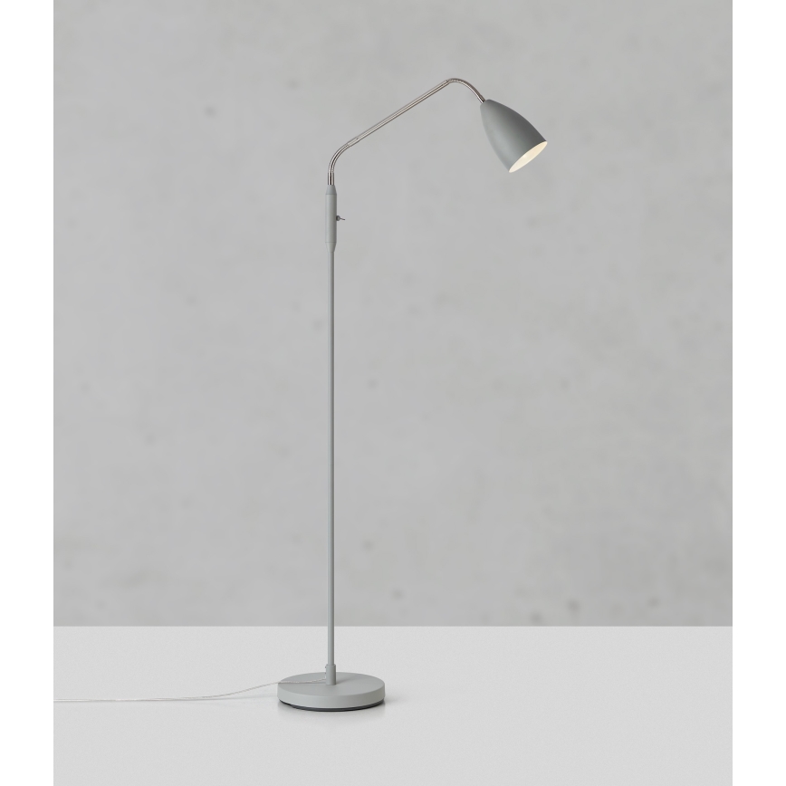 Markslöjd 108888 - LED himmennettävä lattiavalaisin PATRO LED/4,9W/230V CRI 90 harmaa