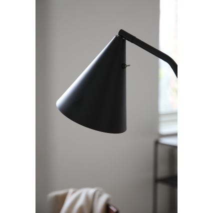 Markslöjd 108889 - LED-himmennettävä lattiavalaisin FUNIL LED/4,9W/230V CRI 90, musta