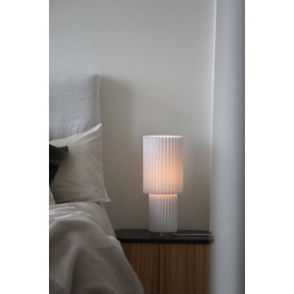 Markslöjd 108897 - Pöytälamppu CATIS 1xE27/60W/230V 45 cm valkoinen
