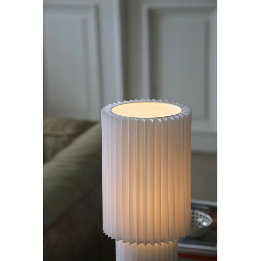 Markslöjd 108897 - Pöytälamppu CATIS 1xE27/60W/230V 45 cm valkoinen