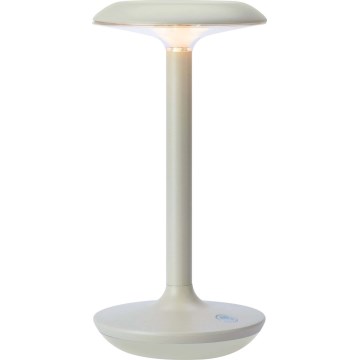 Markslöjd 108917 - LED Himmennettävä ulko ladattava pöytävalaisin PETIT LED/2W/1800 mAh 2200/2700/3000K IP44 harmaa