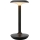 Markslöjd 108918 - LED Himmennettävä ulko ladattava pöytävalaisin PETIT LED/2W/1800 mAh 2200/2700/3000K IP44 musta