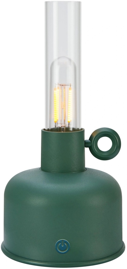 Markslöjd 108920 - LED Himmennettävä ulko ladattava pöytävalaisin ASTRID LED/2W/1200 mAh IP44 vihreä