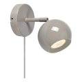 Markslöjd 108983 - POP-seinäspotti 1xGU10/7W/230V, harmaa