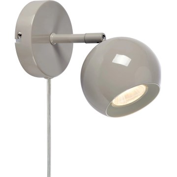 Markslöjd 108983 - POP-seinäspotti 1xGU10/7W/230V, harmaa