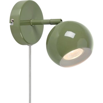 Markslöjd 108985 - POP-seinäspottivalaisin 1xGU10/7W/230V vihreä
