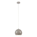 Markslöjd 108989 - POP-riippuvalaisin johdolla 1xGU10/7W/230V, halkaisija 20 cm, harmaa