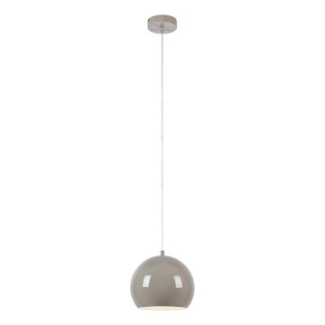 Markslöjd 108989 - POP-riippuvalaisin johdolla 1xGU10/7W/230V, halkaisija 20 cm, harmaa