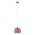 Markslöjd 108990 - Riippuvalaisin vaijerilla POP 1xGU10/7W/230V halkaisija 20 cm ruskea