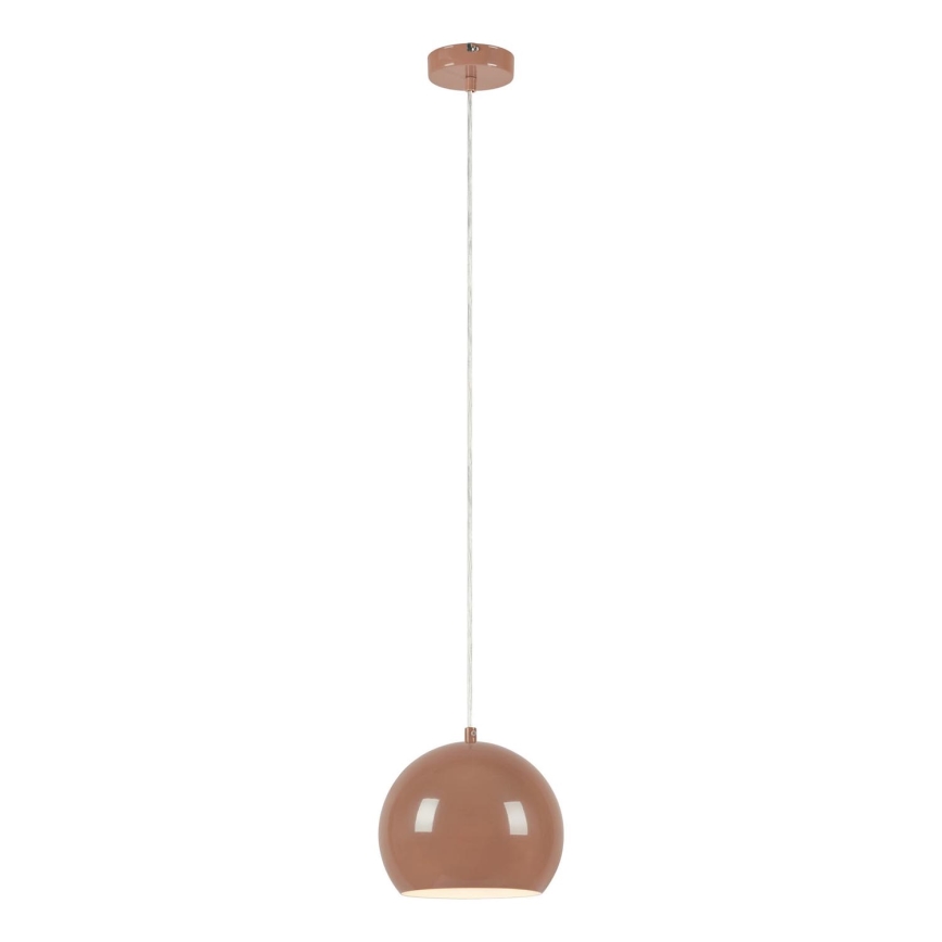 Markslöjd 108990 - Riippuvalaisin vaijerilla POP 1xGU10/7W/230V halkaisija 20 cm ruskea
