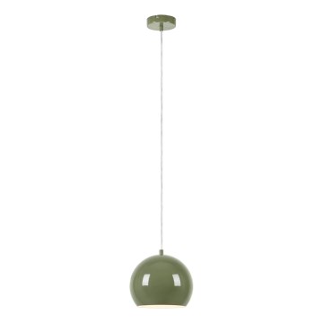 Markslöjd 108991 - POP vaijerikiinnitteinen riippuvalaisin, 1xGU10/7W/230V, halkaisija 20 cm, vihreä
